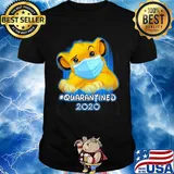 Simba quarantined 2020 Disney mask Covid-19 shirt