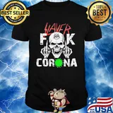 Skull slayer fuck coronavirus 2020 shirt