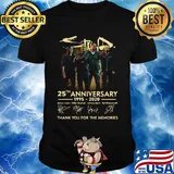 Staind 25th anniversary 1995-2020 signatures thank you for the memories shirt