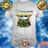 Star wars baby yoda mask hug centurylink covid-19 shirt