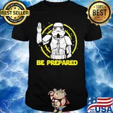 Star wars darth vader be prepared shirt
