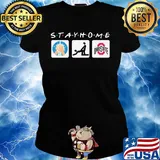 Stay home washing hand fuck ohio state buckeyes football s Ladies tee