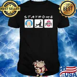 Stay home washing hand fuck ohio state buckeyes football shirt