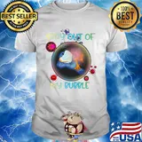 Stay out of bird mask my bubble covid-19 shirt
