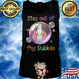 Stay out of Turtle mask my bubble covid-19 s Tank top