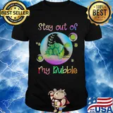 Stay out of Turtle mask my Bubble shirt