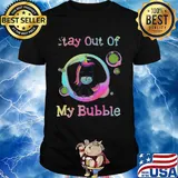 Stay out of Unicorn mask my Bubble shirt