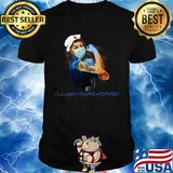 Strong nurse tattoos los angeles dodgers i’ll be there for you covid-19 shirt