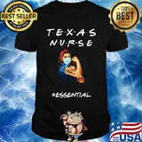 Strong Texas nurse mask #essential shirt