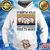 Synonym rolls just like grammar used to make Donuts vintage s Hoodie