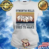 Synonym rolls just like grammar used to make Donuts vintage s Ladies tee