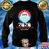 Texas rangers 2020 the year when shit got real quarantined toilet paper mask covid-19 s Sweater