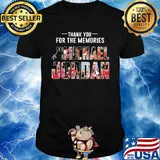 Thank you for the memories 1996 1997 michael jordan signature shirt