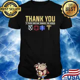 Thank you to those who run towards the danger shirt