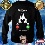 The castle is calling and I must go Mickey mouse Disney s Sweater