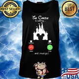 The castle is calling and I must go Mickey mouse Disney s Tank top