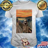 The Scream Skeleton Vertical Poster Shirt