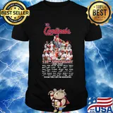 The St. Louis Cardinals 138th anniversary 1882-2020 signatures thank you for the memories shirt