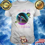 Turtle stay out my bubble coronavirus mask shirt