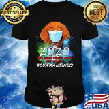 Vizsla 2020 the year when shit got real #quarantined shirt