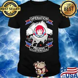 Wendy’s operation covid-19 2020 enduring clusterfuck mask shirt