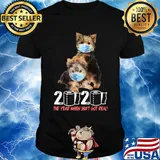 Yorkshire terrier 2020 the year when shit got real toilet paper covid-19 shirt