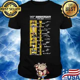 141st anniversary 1879 2020 michigan wolverines football team shirt