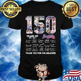 150 Years Of Atlanta Braves 1871-2021 thank you for the memories shirt