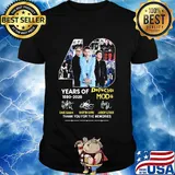 40 years of 1980 2020 depeche mode thank you for the memories signatures shirt
