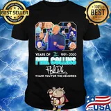 69 years of 1951 2020 phil collins thank you for the memories signature shirt