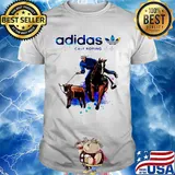 Adidas calf roping ride horse heartbeat shirt