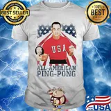 All American ping pong American flag veteran Independence Day shirt