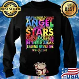 Angle stars tempered grace in their arms legend never die 1976-2017 s Sweater