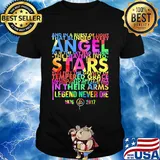 Angle stars tempered grace in their arms legend never die 1976-2017 shirt