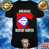 Arkansas bigfoot hunter flag shirt