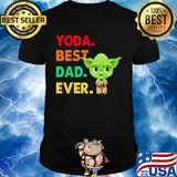 Baby Yoda best dad ever shirt