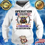 Baby yoda Fedex operation 2020 covid-19 enduring clusterfuck mask s Hoodie