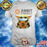 Baby Yoda hug Ambit Energy mask shirt