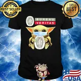 Baby Yoda hug Bureau Veritas mask shirt