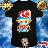 Baby Yoda hug Gamesa mask shirt