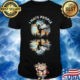 Ballet girl I hate people shirt
