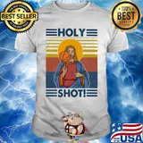Basketball jesus holy shot vintage shirt