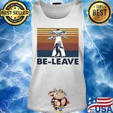 Bigfoot UFO be leave vintage s Tank top