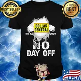 Blood insides dollar general covid-19 2020 no day off shirt
