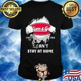 Blood insides kum and go covid-19 2020 I can't stay at home shirt