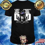 Buffalo bills a son's first hero a daughter's first love dad happy father's day shirt