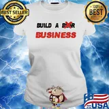 Build a business white s Ladies tee