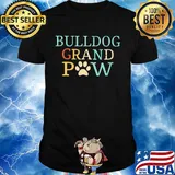 Bulldog grand paw vintage shirt