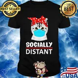 Cat mask social distant shirt