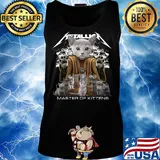 Cat russian blue metallica master of kittens s Tank top